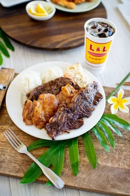 L&L Hawaiian Barbecue Menu