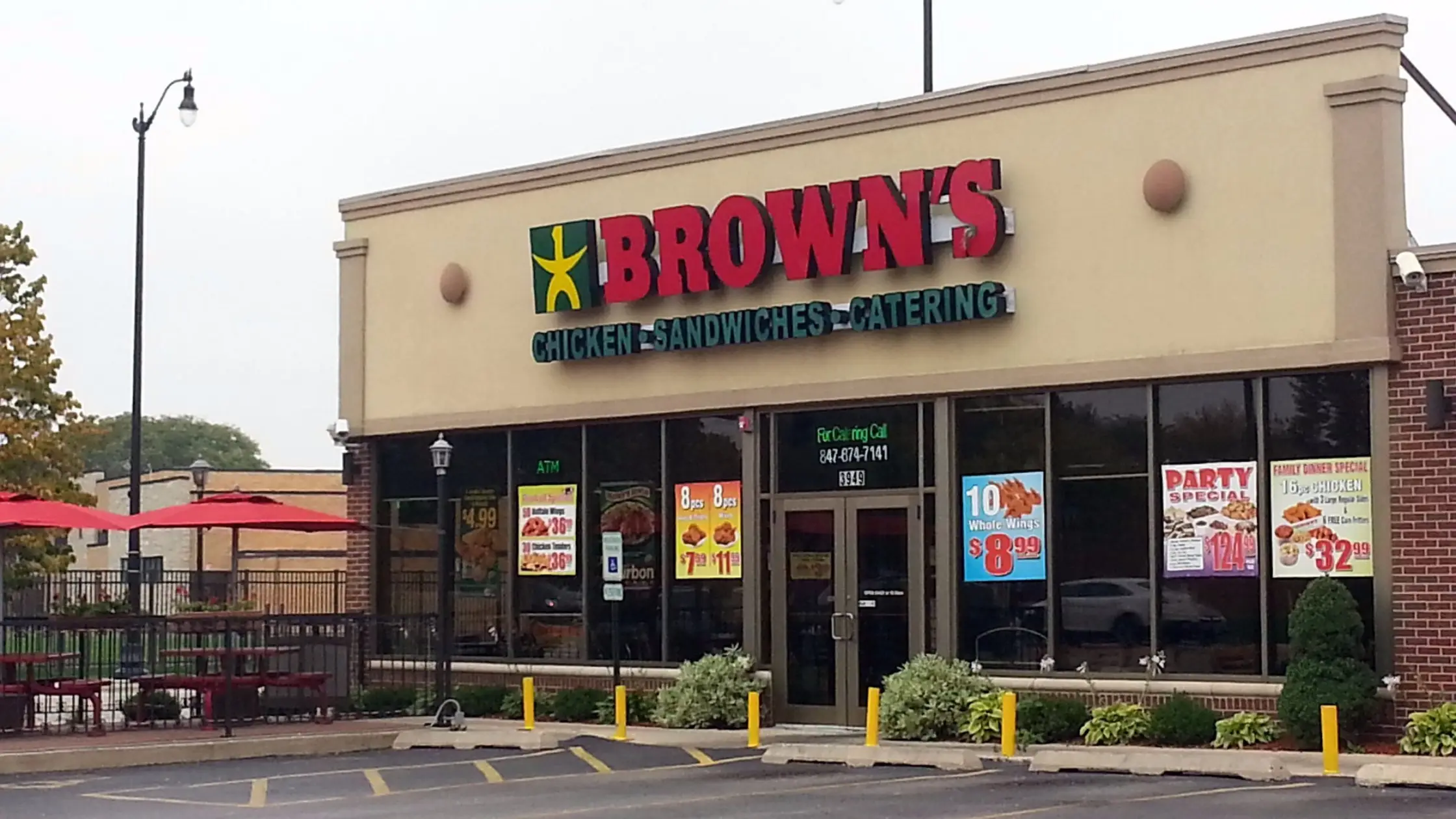 Brown's Chicken & Pasta Menu With Prices