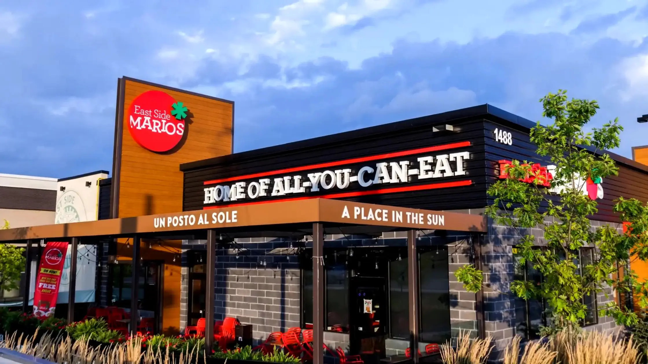 East Side Mario’s Menu With Prices