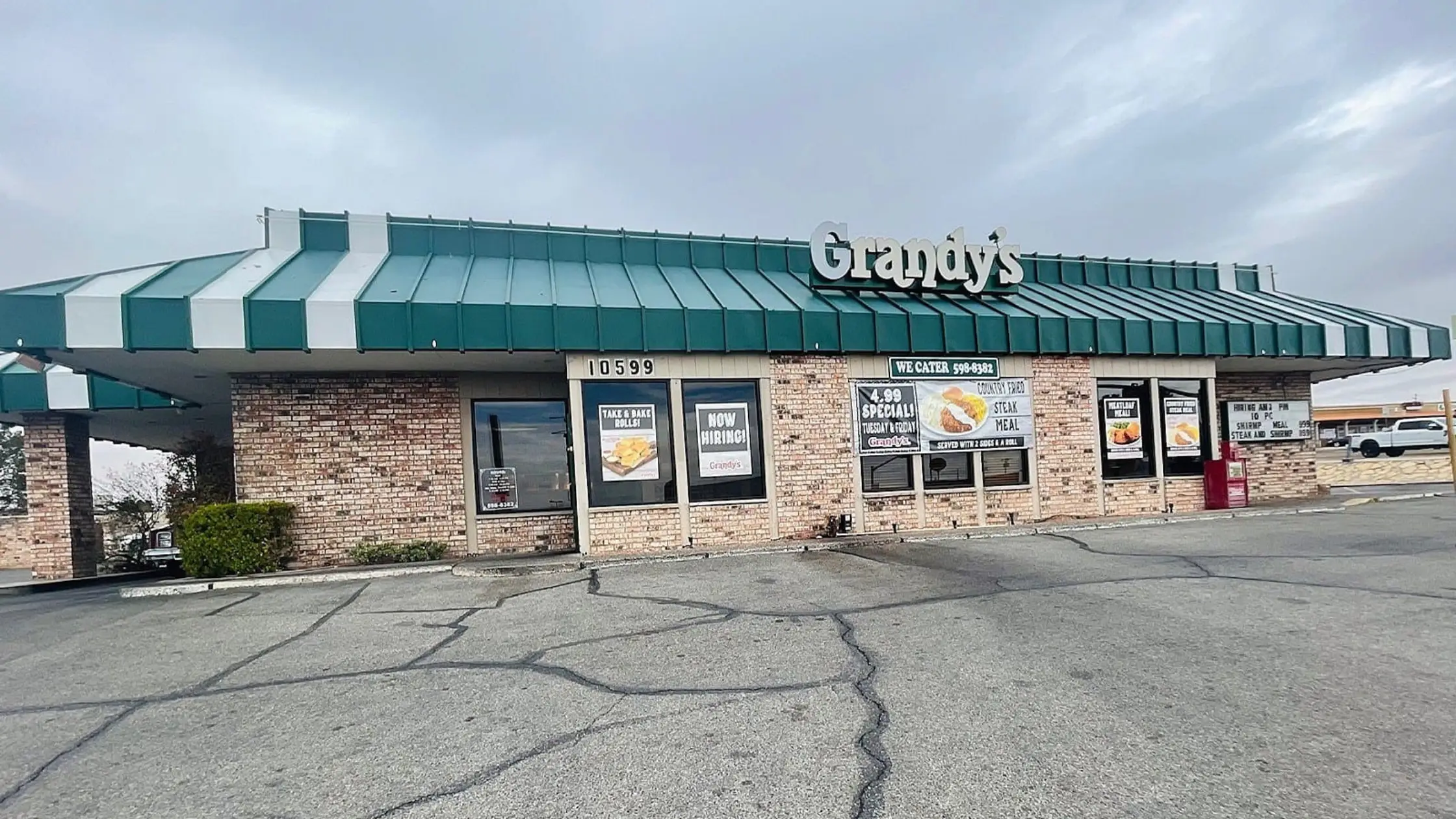 Grandy's Menu With Prices