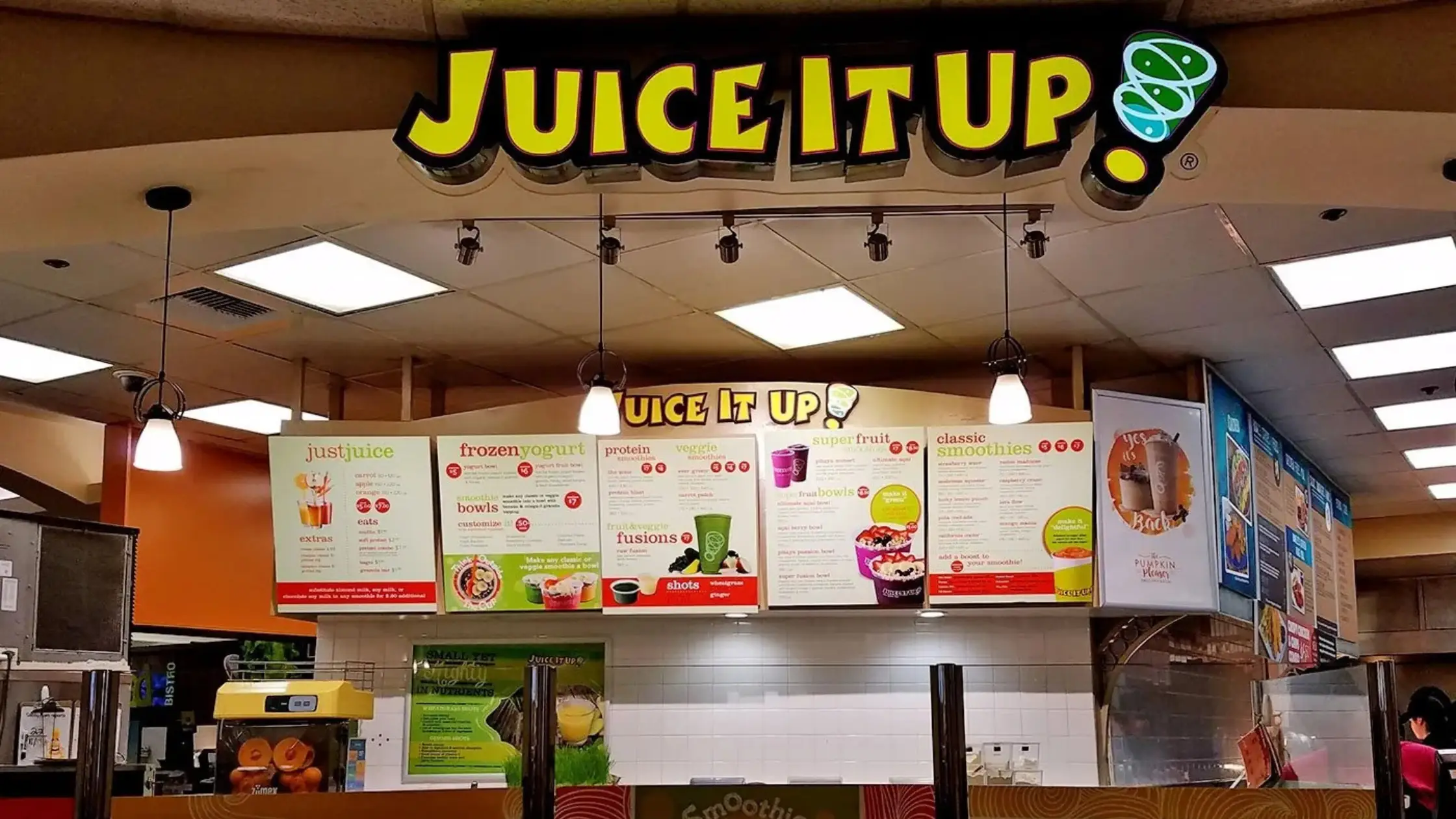 Juice It Up! Menu With Prices