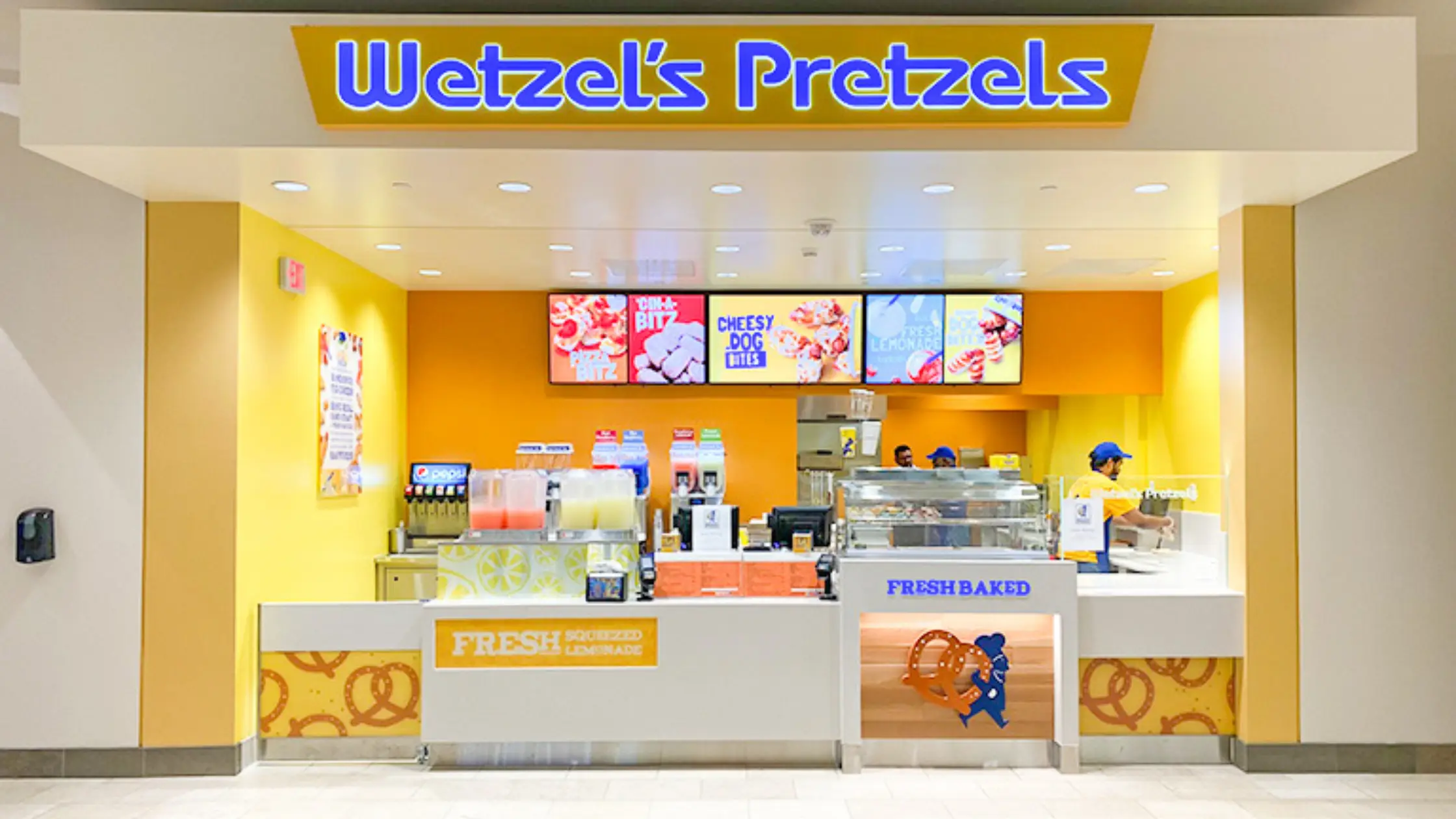 Wetzel's Pretzels Menu With Prices