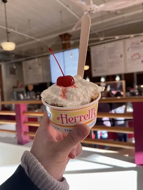 Herrell's Ice Cream Menu Prices