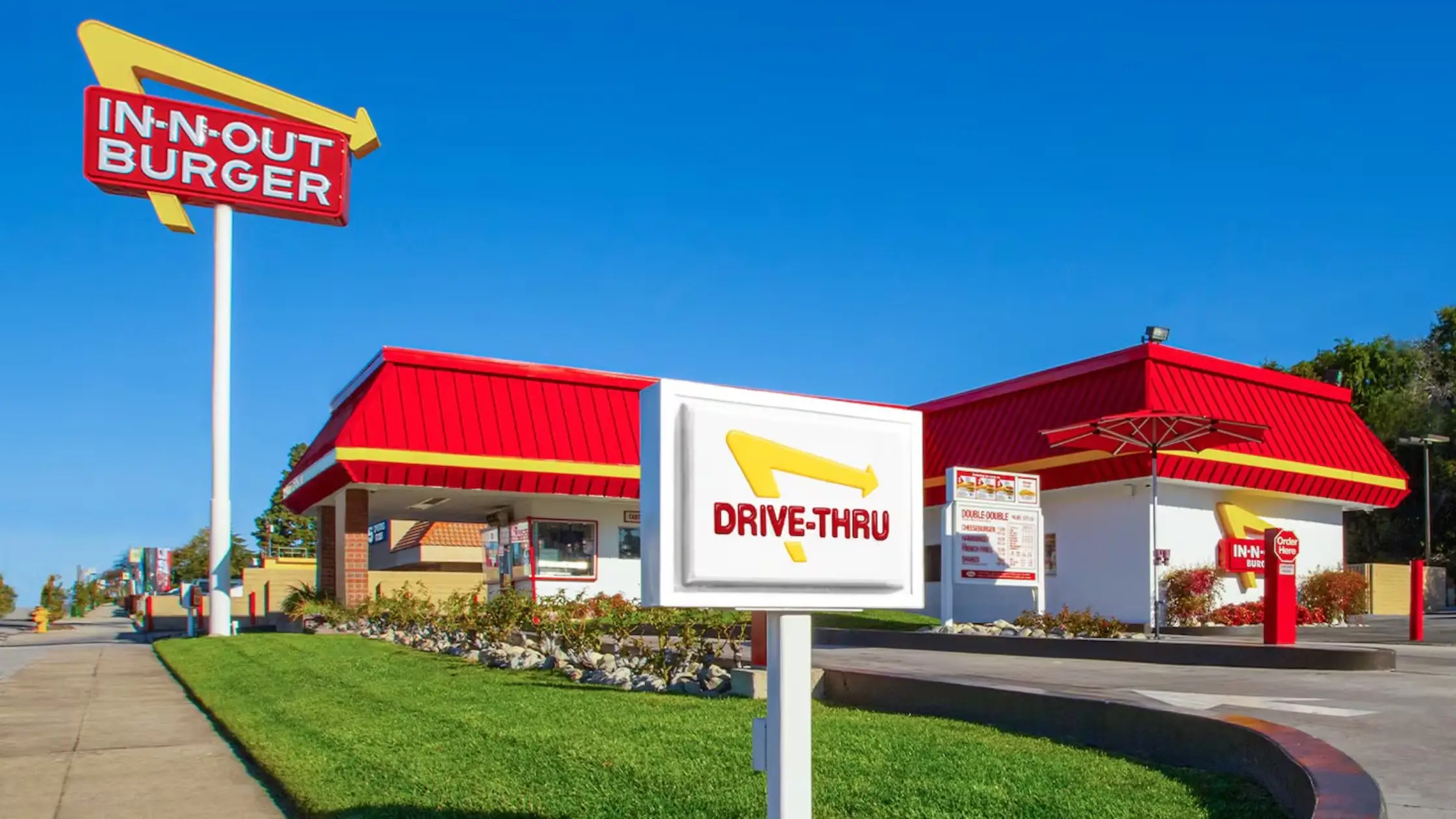 In-N-Out Burger Menu With Prices