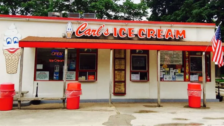 Carl's Ice Cream Menu With Prices