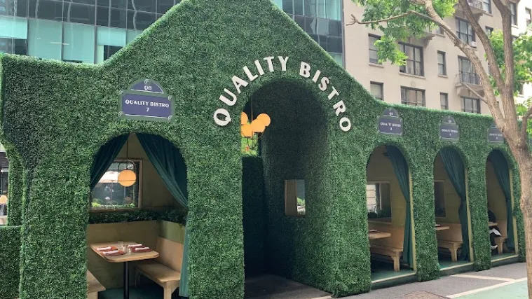 Quality Bistro Menu With Prices